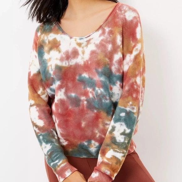 NWOT L&G Tie Dye Sweater - Picture 2 of 7